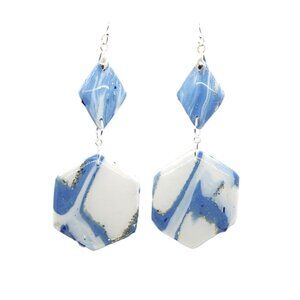 Blue Waves Earrings